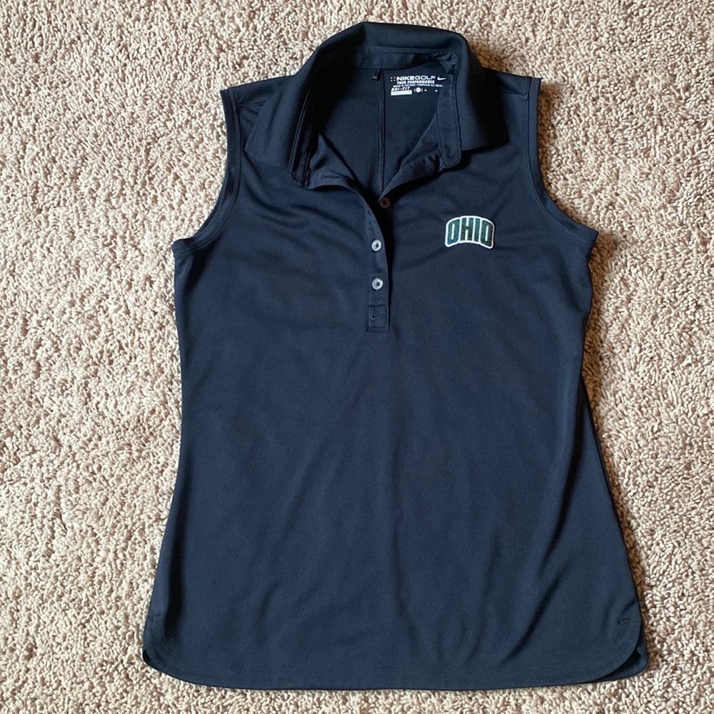 OHIO sleeveless golf shirt